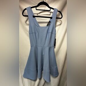Lulus Home Before Daylight Woman’s Sleeveless Skater Dress.